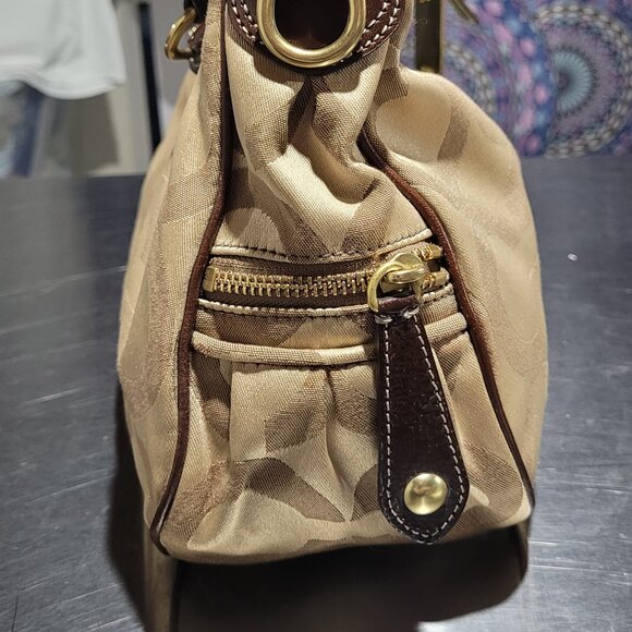 COACH MADISON OP ART AUDREY SATCHEL PURSE BAG VTG EUC CLEAN! - Picture 15 of 16